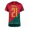 Camiseta de fútbol Portugal Diogo Jota 21 Primera Equipación Mundial 2022 - Hombre